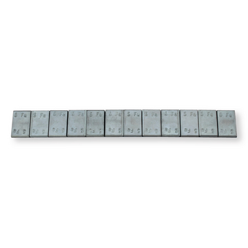 Balanceergewicht type 397U 60 g strip (12x5 g) staal verzinkt